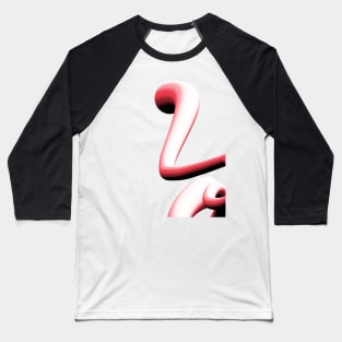 Love - Typography Calligraphy Lettering Art Baseball T-Shirt